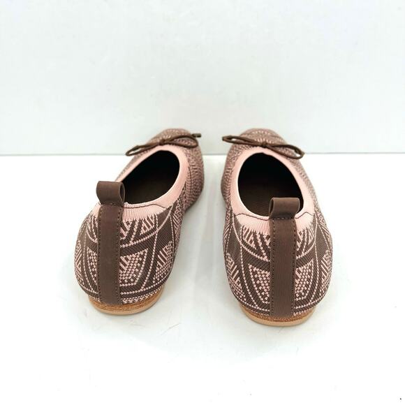 NWOT Skechers Wide Cleo Snip Sweet Class knit women’s skimmers mocha ballet flat - Picture 6 of 10